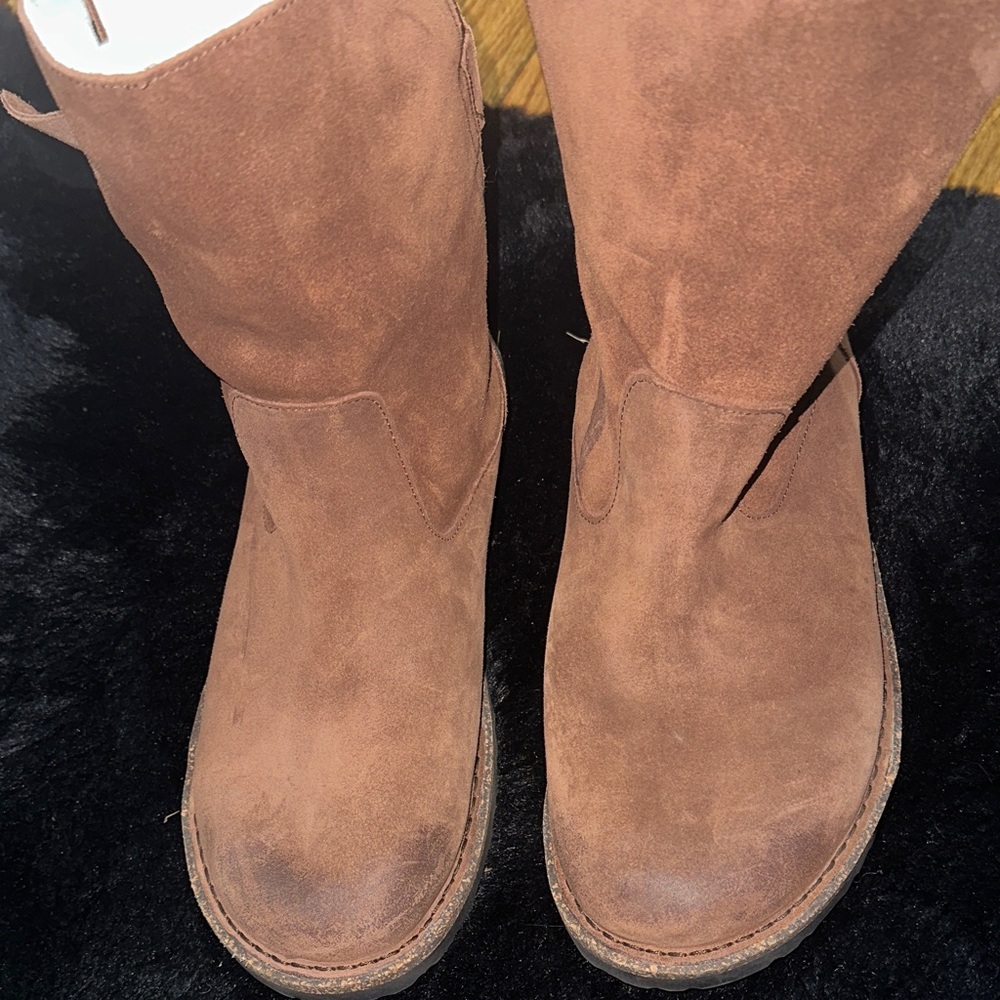 Birkenstock Brown Suede Footwear